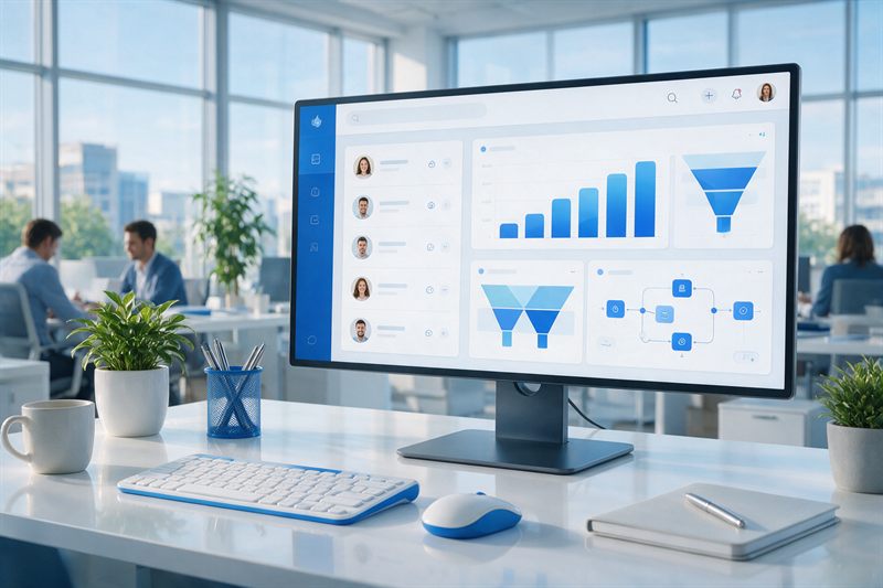 CRM implementation by Zone Graphix