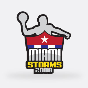 Miami Storms logo by Zone Graphix