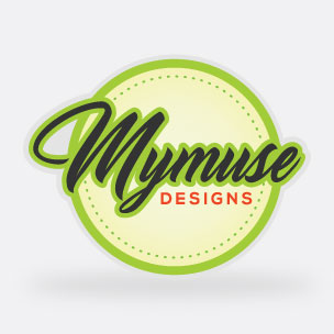 Mymusedesign logo by Zone Graphix